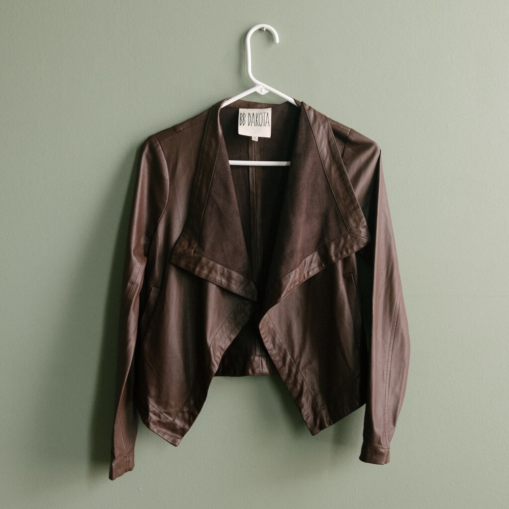 BB Dakota Vegan Leather Jacket